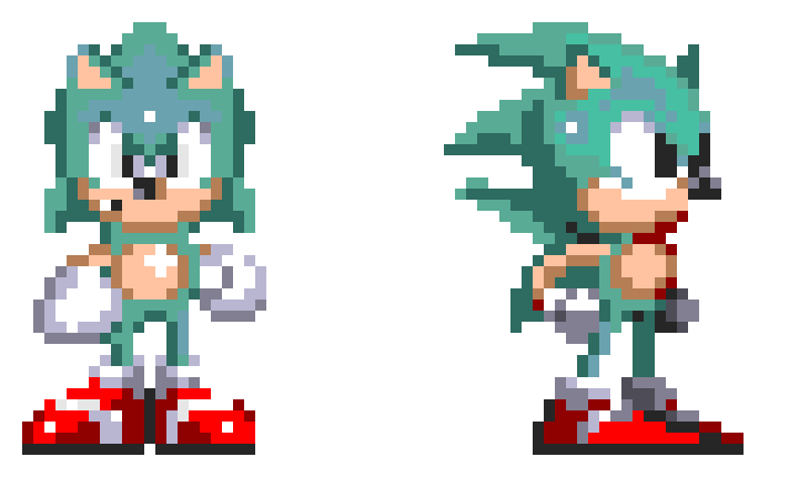 [939407] Vex The Hedgehog 2 Sprite