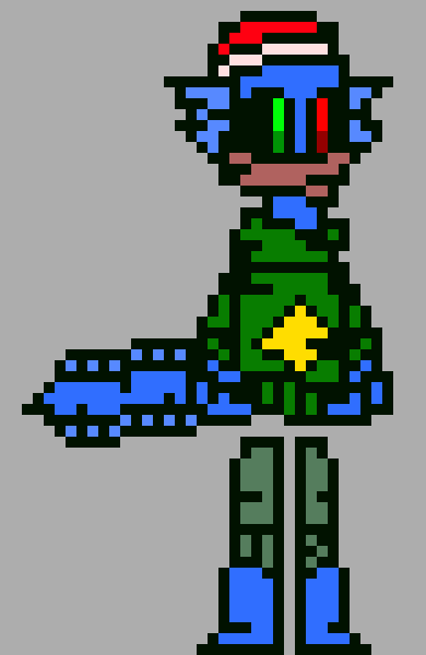 [17d6d3] another enemy: laughing jack (NO NOT THE CRUDPASTA). it's a jack in the box that's constantly laughing. hit it, and it will go away and come out of another box. this could be used for puzzles.