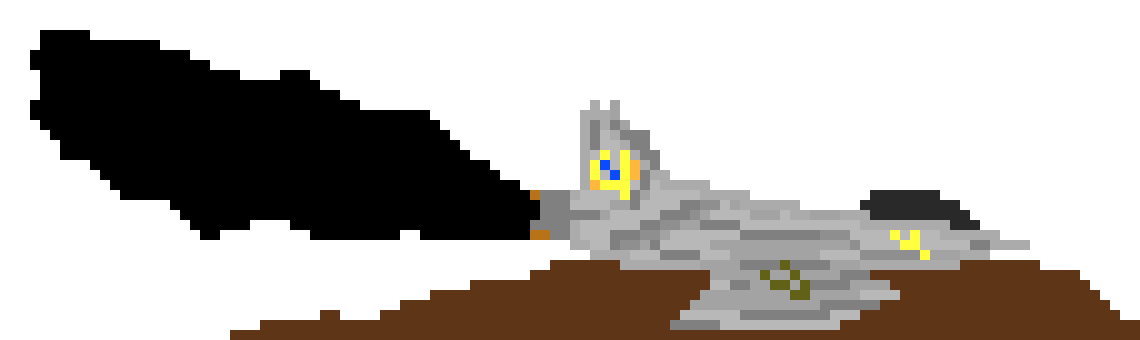 [a53442] *the jet lays there, with smoke billowing from the engine*