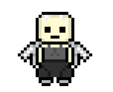 [c2a4da] danganronpa pixel sprite. Kisagiri