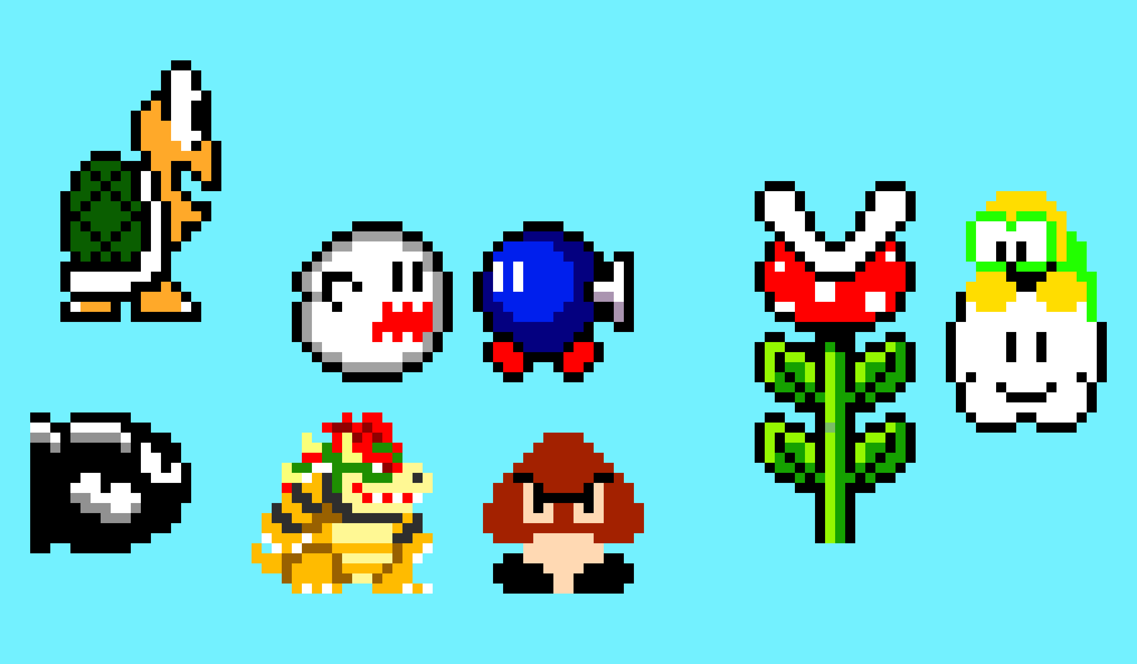 [f50574] Mario bad guys