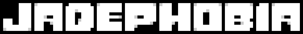 [dfb43a] Jadephobia logo (undertale font) -Jadd
