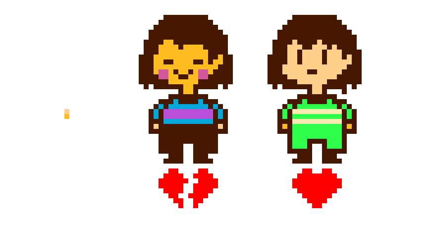 [af9d35] Chara and Frisk (Underswap)