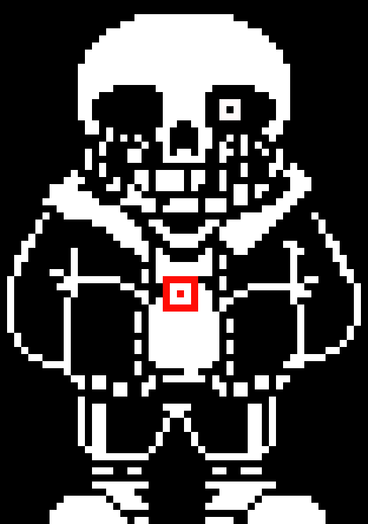 [4db866] Undertale last breath Sans Sprite (my version)