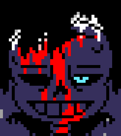 [7ce906] Ok then. *(Demented teleports "the price of hell" to his world.) -HorrorTale Sans