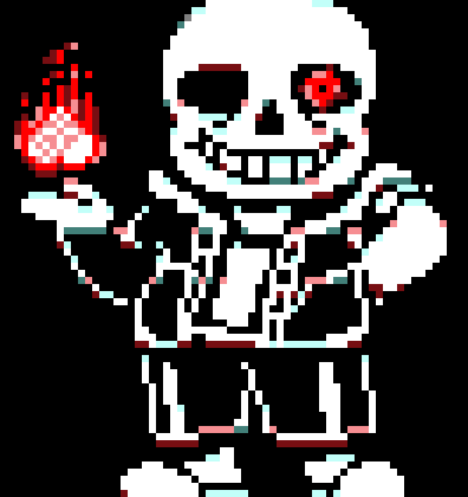 [6a27ef] the thing is , you didnt make me , gaster made me! , gave me determination , gave me powers grater than yours!