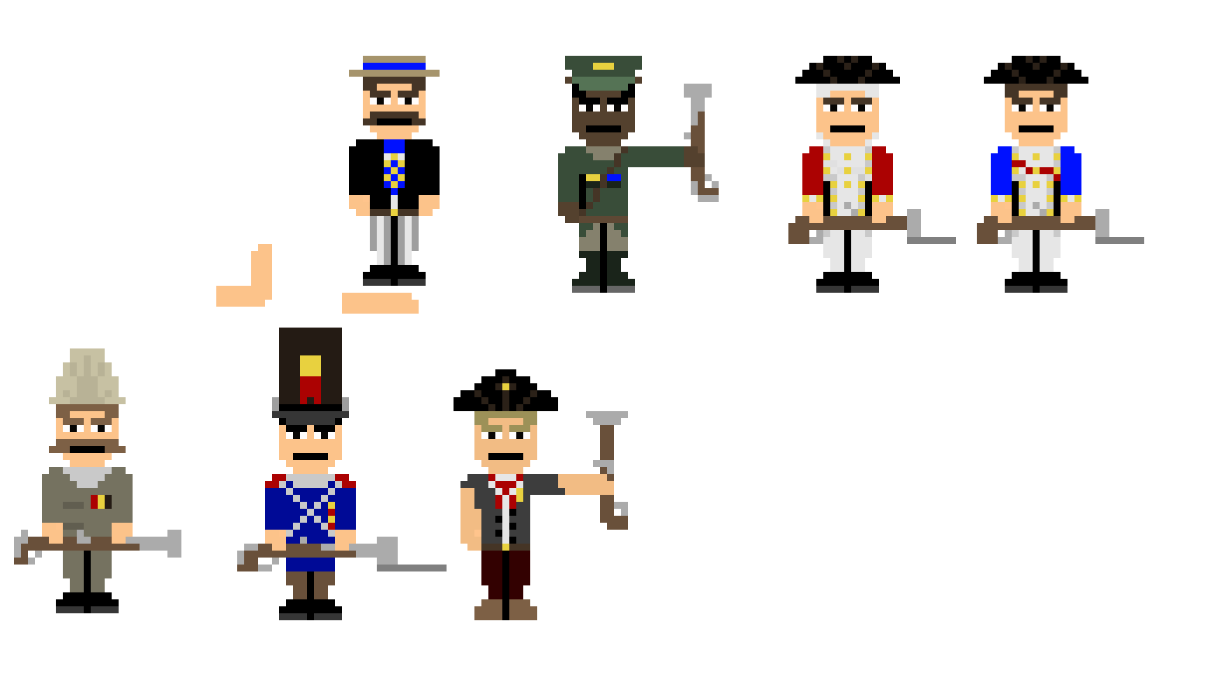 [661ac3] unique units-warriors and workers