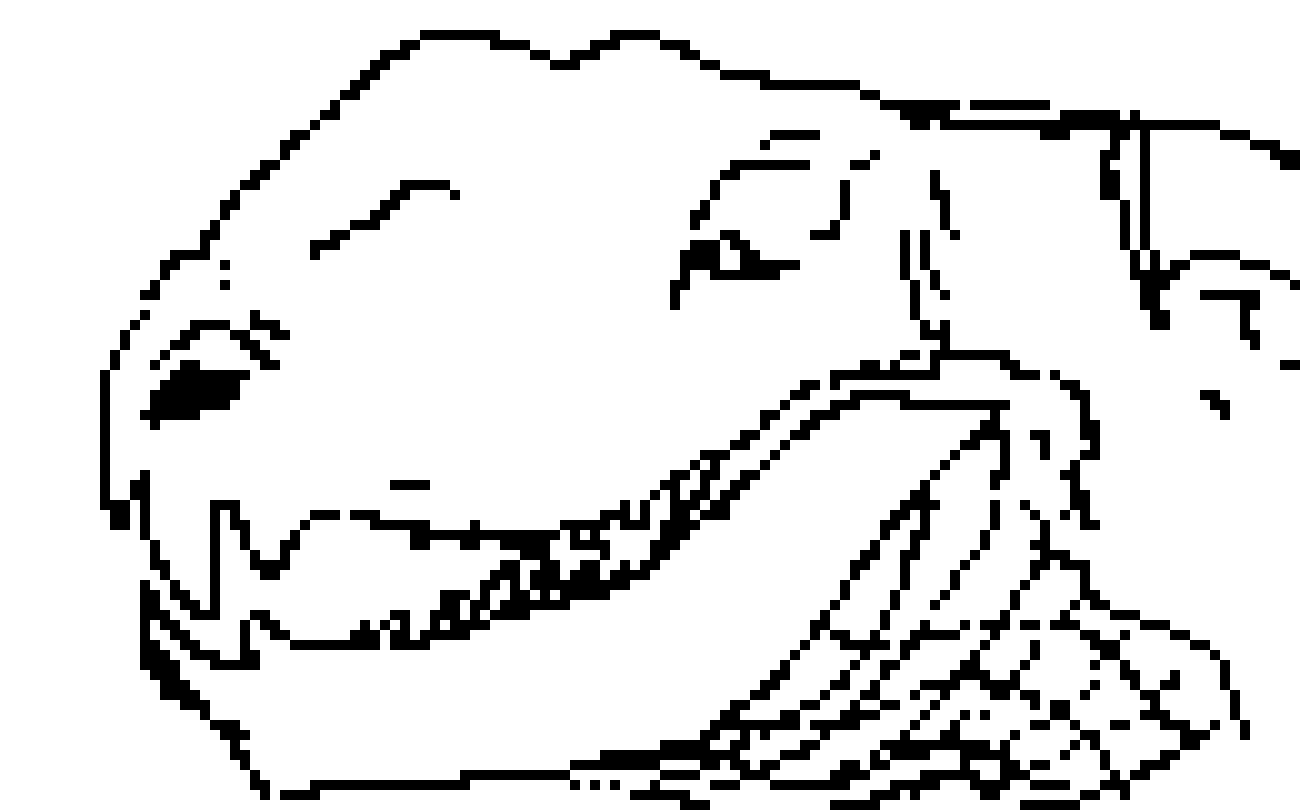 [337191] quick side profile of a deopelta sketch