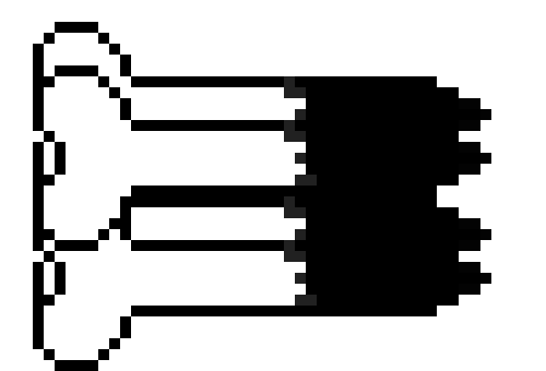 [71ea35] *Sharp bones would break the bean