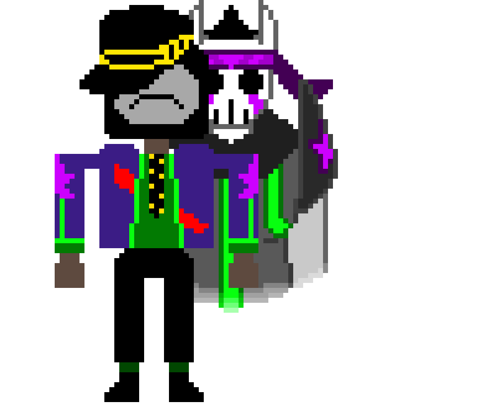 [2fcb16] Yoshikage Odst: Hey dont kill him. He might have info! *He summons a Sheild to stay protected*