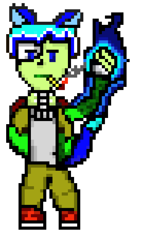 [04f305] oh shit... -teleports away before they could get hit by it-