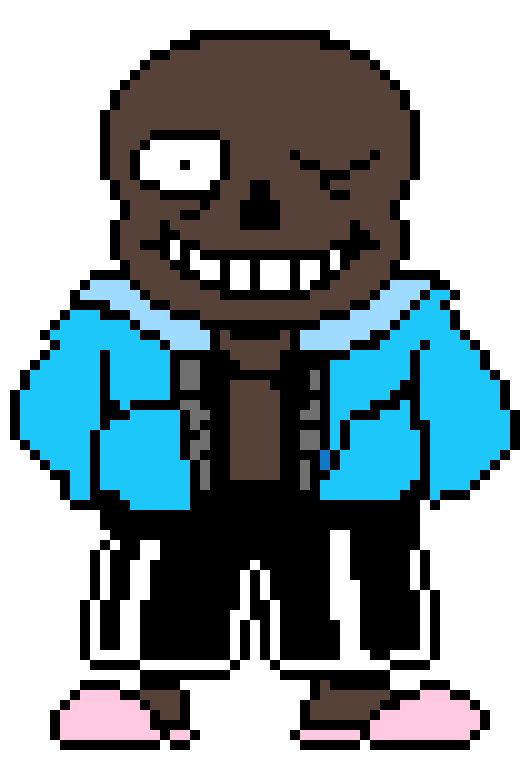 [2d9115] Niggertale!Sans moonman Sprite