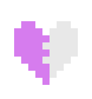 [4e43ee] Undertale soul violet 50%