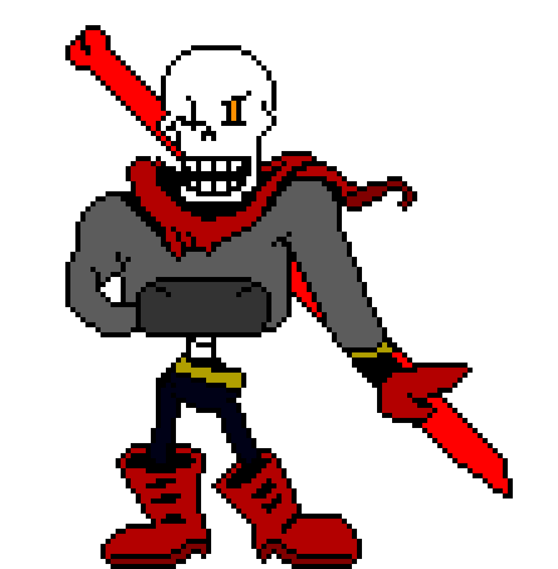 [0ab601] IJ!UnderFell:Disbelief Papyrus Sprite