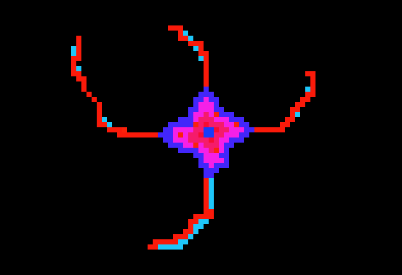 [ed44b7] It looks at the latex, then it shoots beams, and they all feel weird, and they know what it  did, it know has there memeriys... then it fires another beam, dealing damges to everyone...