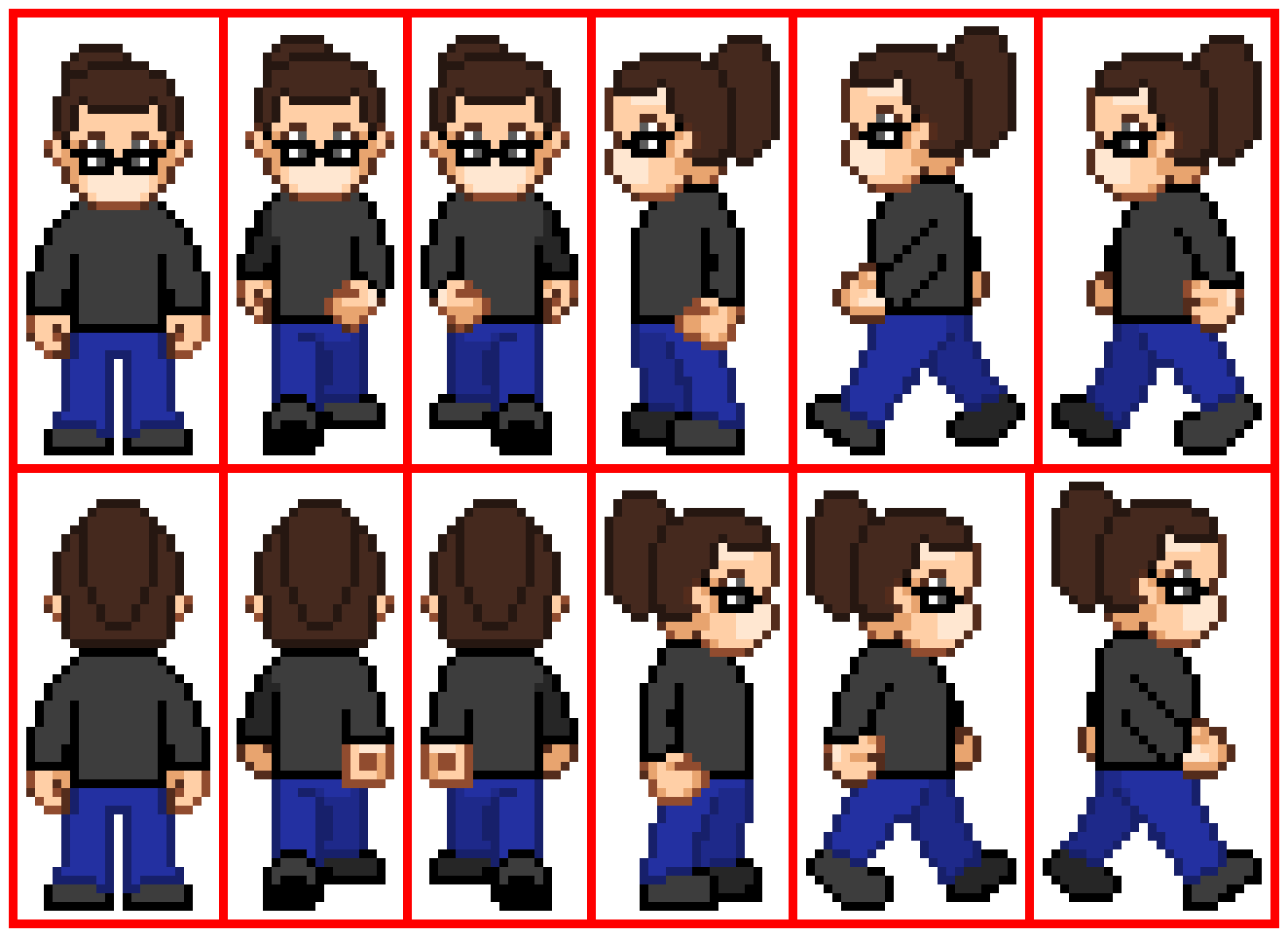 [9664c4] Key to the Abyss - Horror Game - Skyler (cameo) sprite