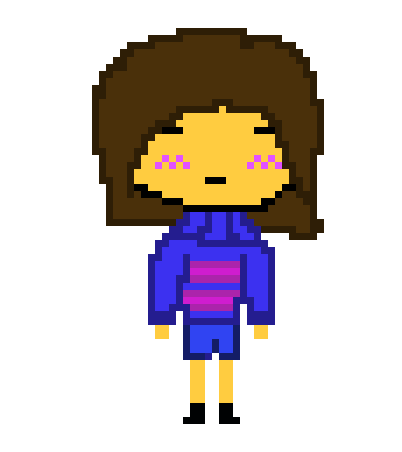 [9664c4] Frisk Pixel art