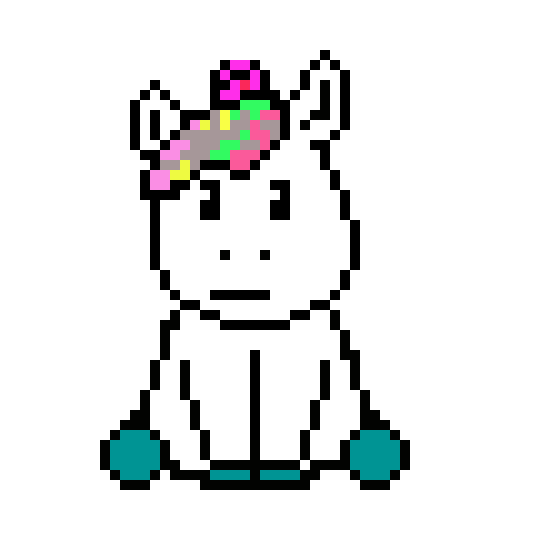 [9664c4] unicorn hungry pixel