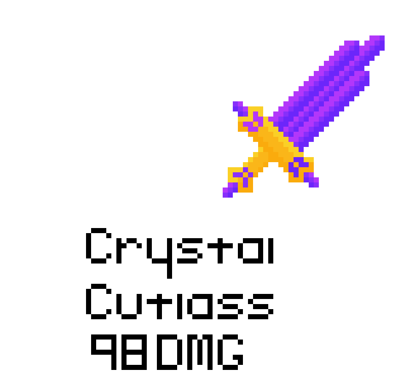 [9664c4] Crystal Cutlass