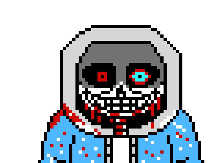 [4fbda4] we don't do mercy chara... to us mercy is not real-dust sans