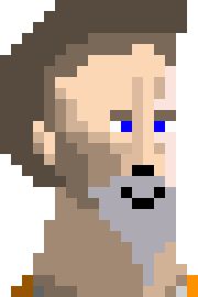 [838f9e] *Despite not really being that religious he uses holly water*