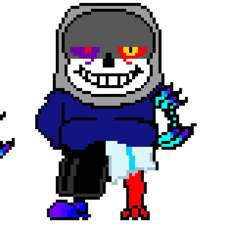 [6e6817] Dust!Sans Sprite