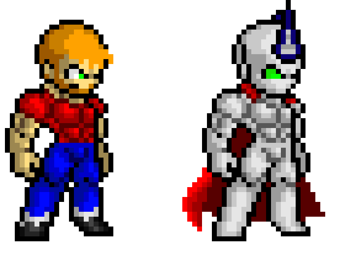 [4e025c] my first sprite of one of my first characters