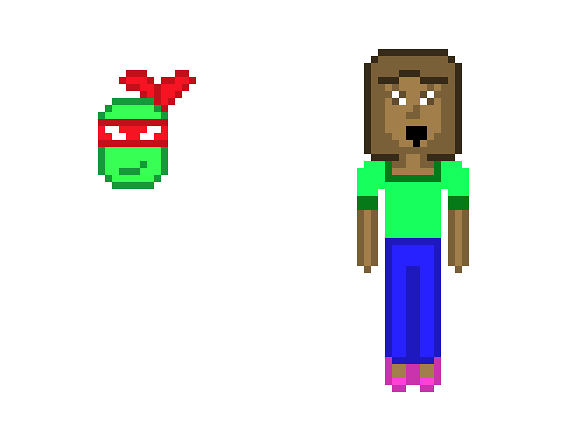 [9664c4] pixel drawing