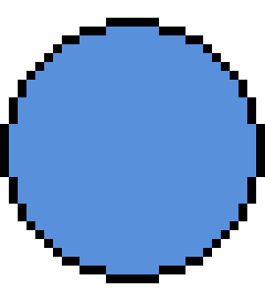 [406f58] Pixel Art Circle 1