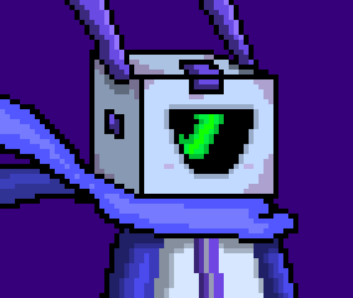 [be82ba] (Proto's head did a 180) Hello new person.