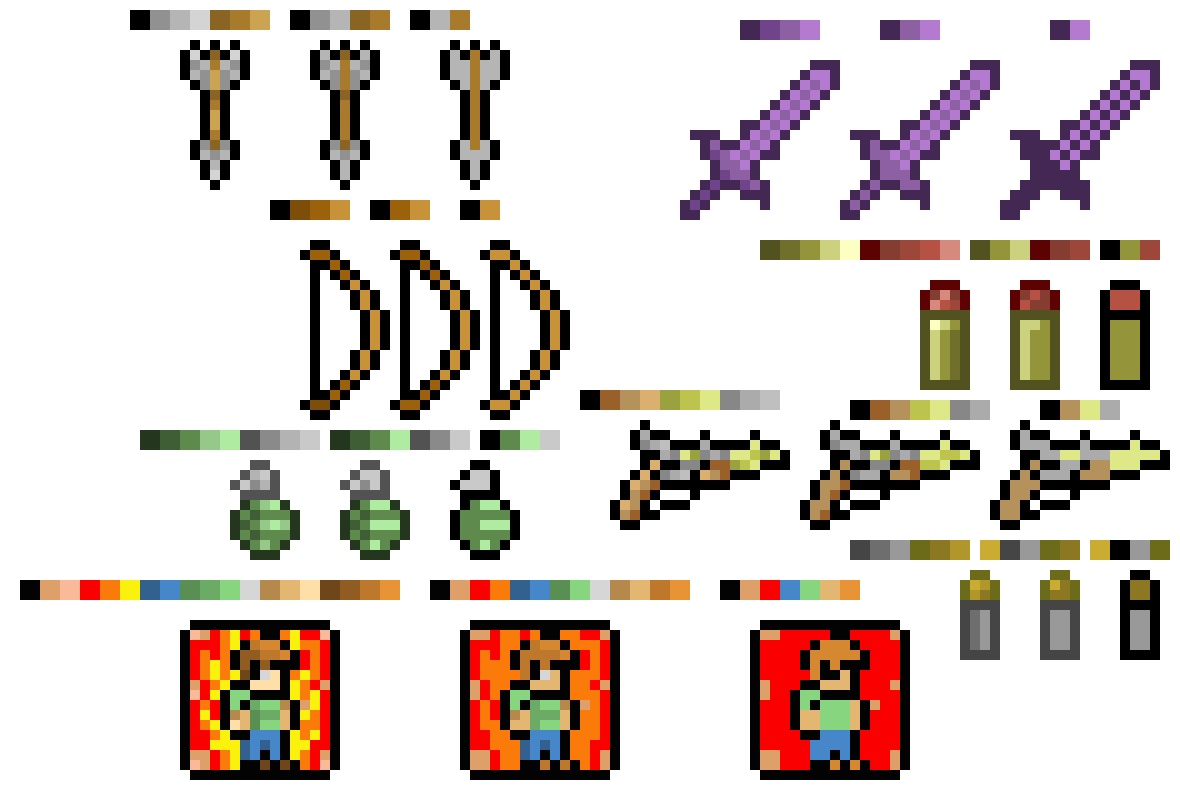 [80eb89] pixel art sprite sheet 6