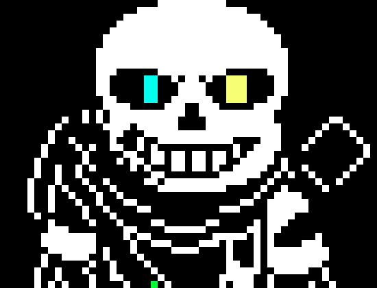 [43520c] *changes the humans soul to purple* *shoots bones the human has to jump over* - ink