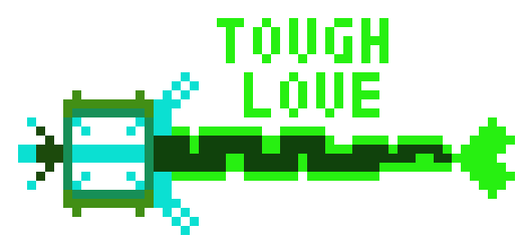 [9664c4] Keyblade Pixel Art: Tough Love