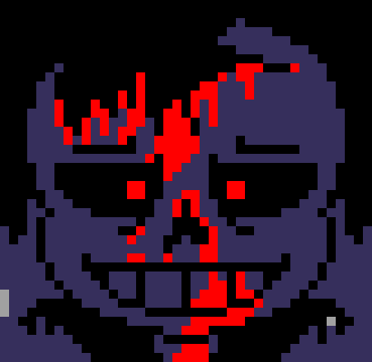 [7ce906] *(Demented appeared at a random diner.) -HorrorTale Sans