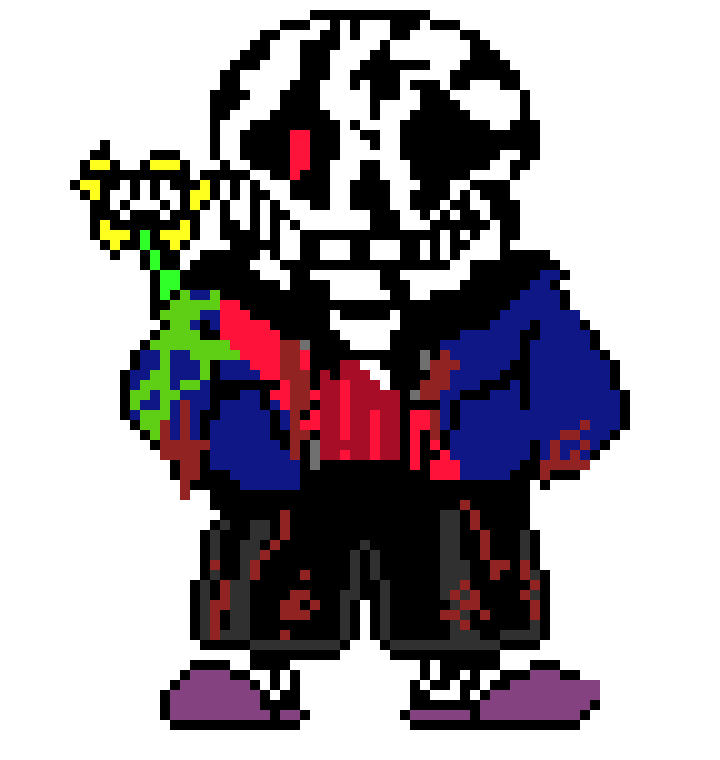 [9664c4] Vengetale sans(my unmade fangame)
