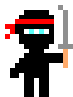 [9664c4] ninja sprite one