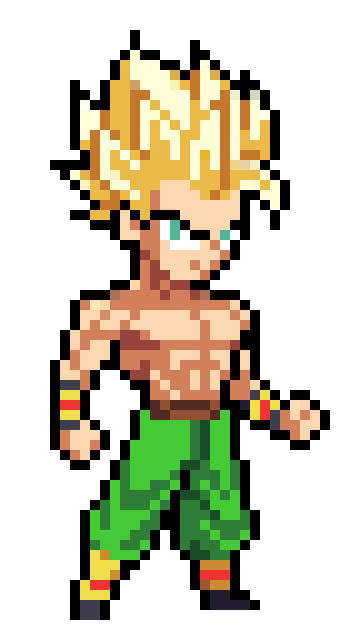 [23497c] ssj tien (saiyan)