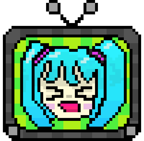 [88a3c4] miku tv frame 2