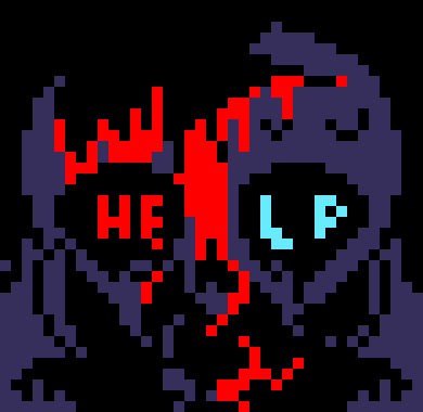 [7ce906] *(They were begging for mercy, as they were slaughtered... one by one, the screams all stopped.) -HorrorTale Sans