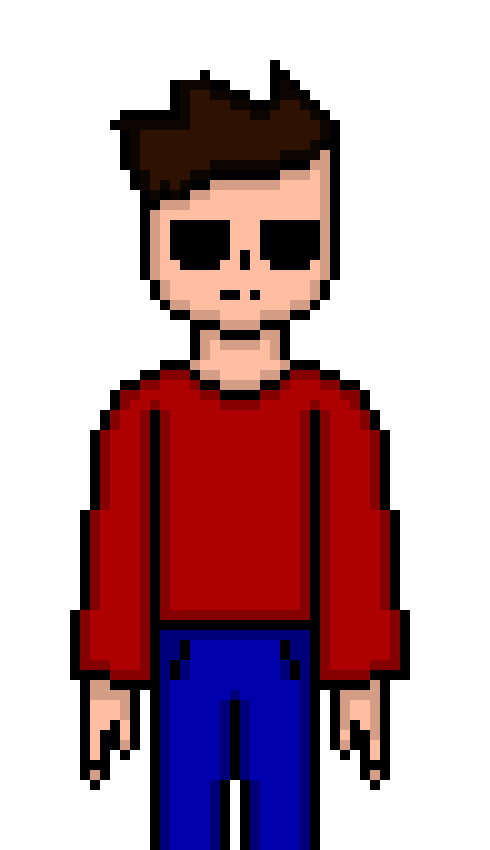 [5b62b0] *looks at Ruv* I ain't scared of you, bud... -Adam