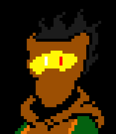 [c8bb2d] - a red eye appears on his visor-