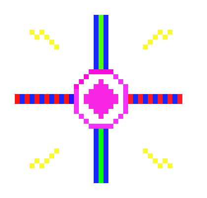 [35e4e2] Shard Krunker Crosshair