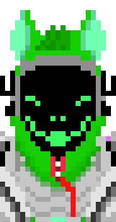 [149ebb] Yeah! dyed hair also looks nice. mine is pink right now.