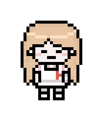 [22eb20] Egirl closed eyes