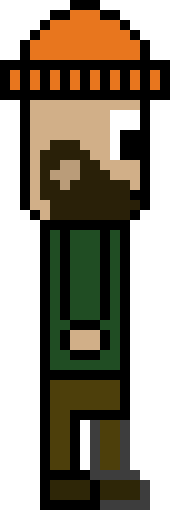 [3e18b6] Hobo Standing Right