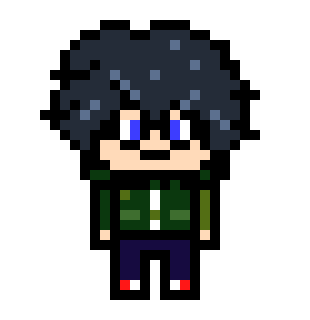 [74e193] Monika Dela Cruz Pixel sprite base