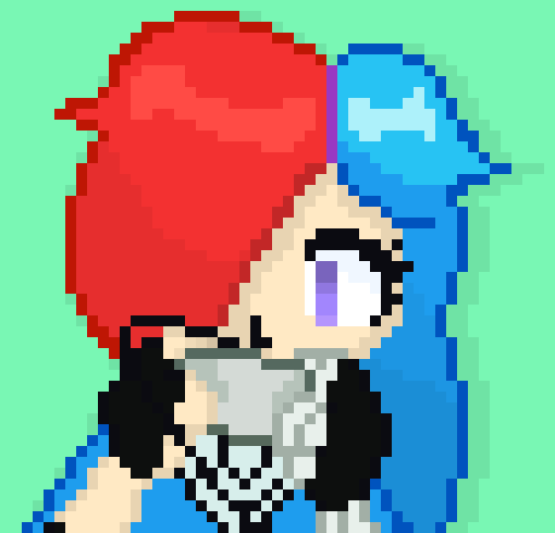 [583245] -She is just invisible but just right next to somebody they can easily tell she's there by the very odd distortion of the air-