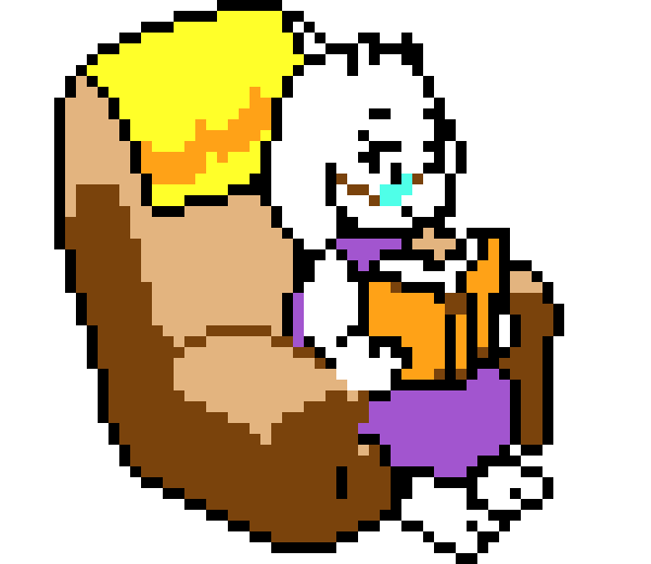 [9664c4] Toriel reading 