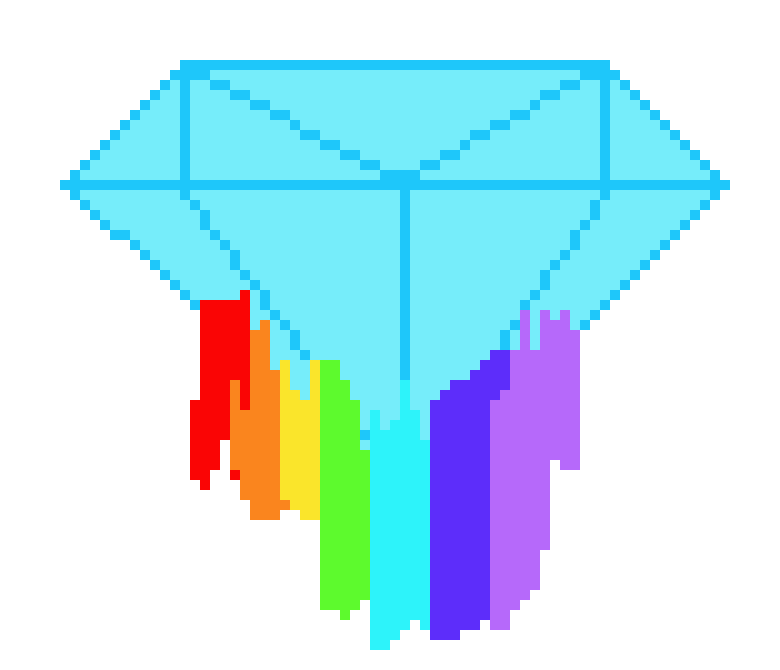 [9664c4]  Rainbow melting Diamond