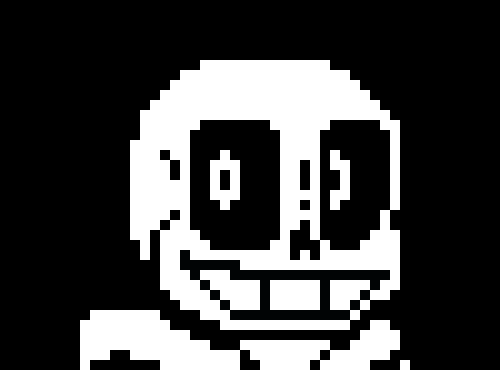 [ad3579] Hola Shadow. I Made A Glitchtale Looking Version of Your Sprite!